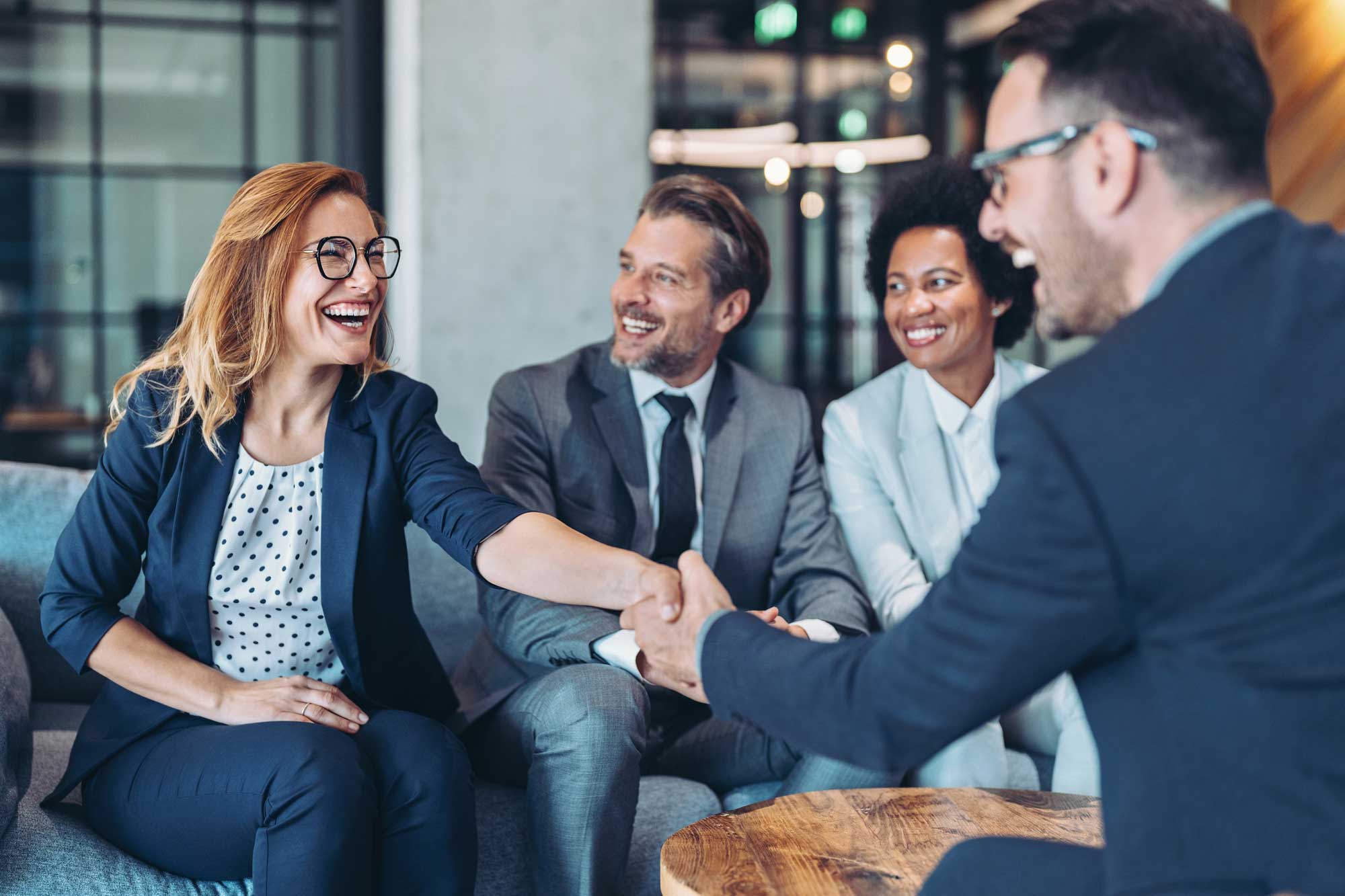 professionals working together